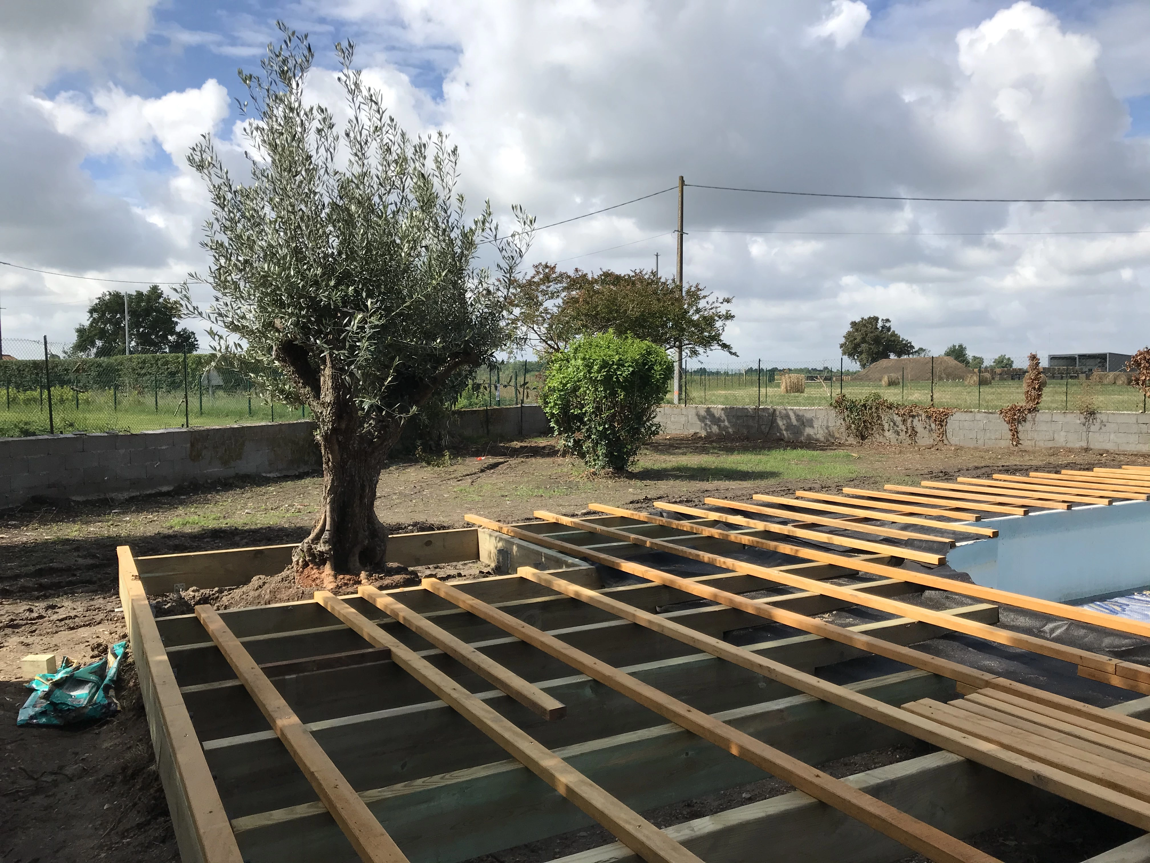 travaux de terrasse en caillebotis — BYSENS Agencement