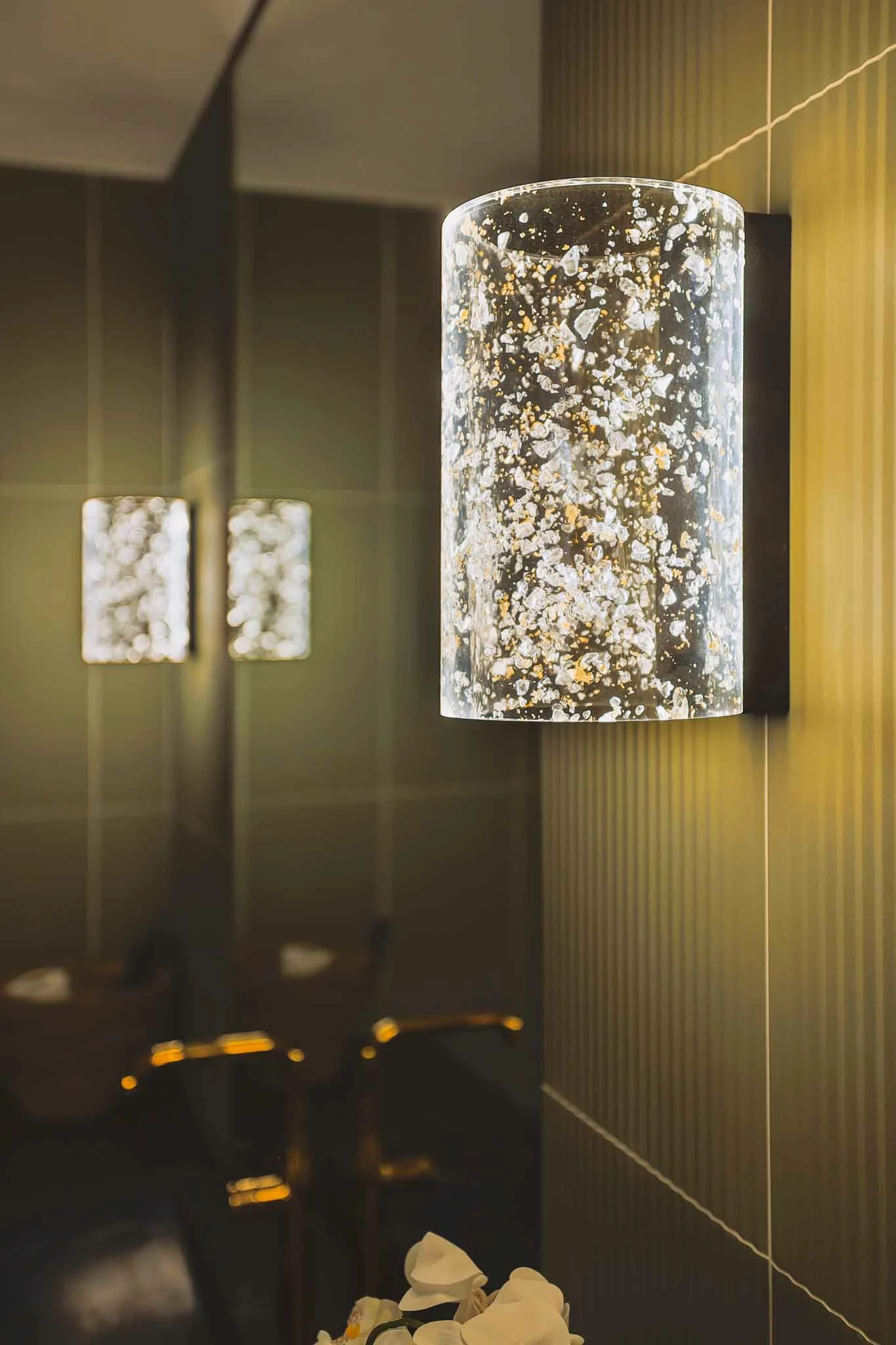 applique Hubble or et cristal — BYSENS Agencement