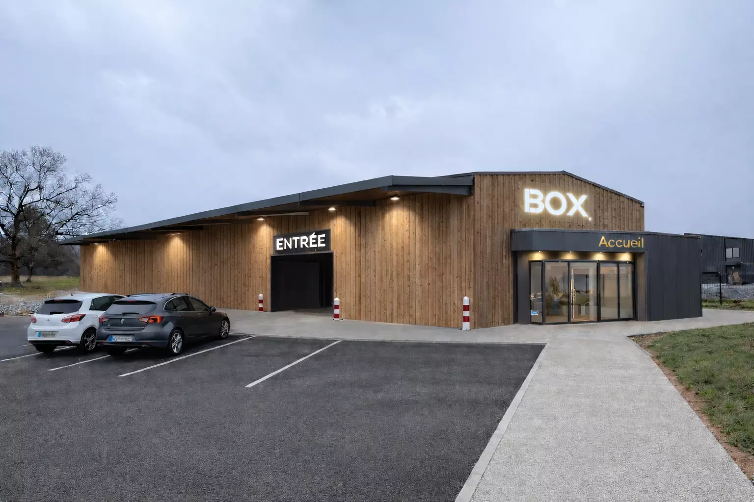 construction batiment self stockage — BYSENS Agencement