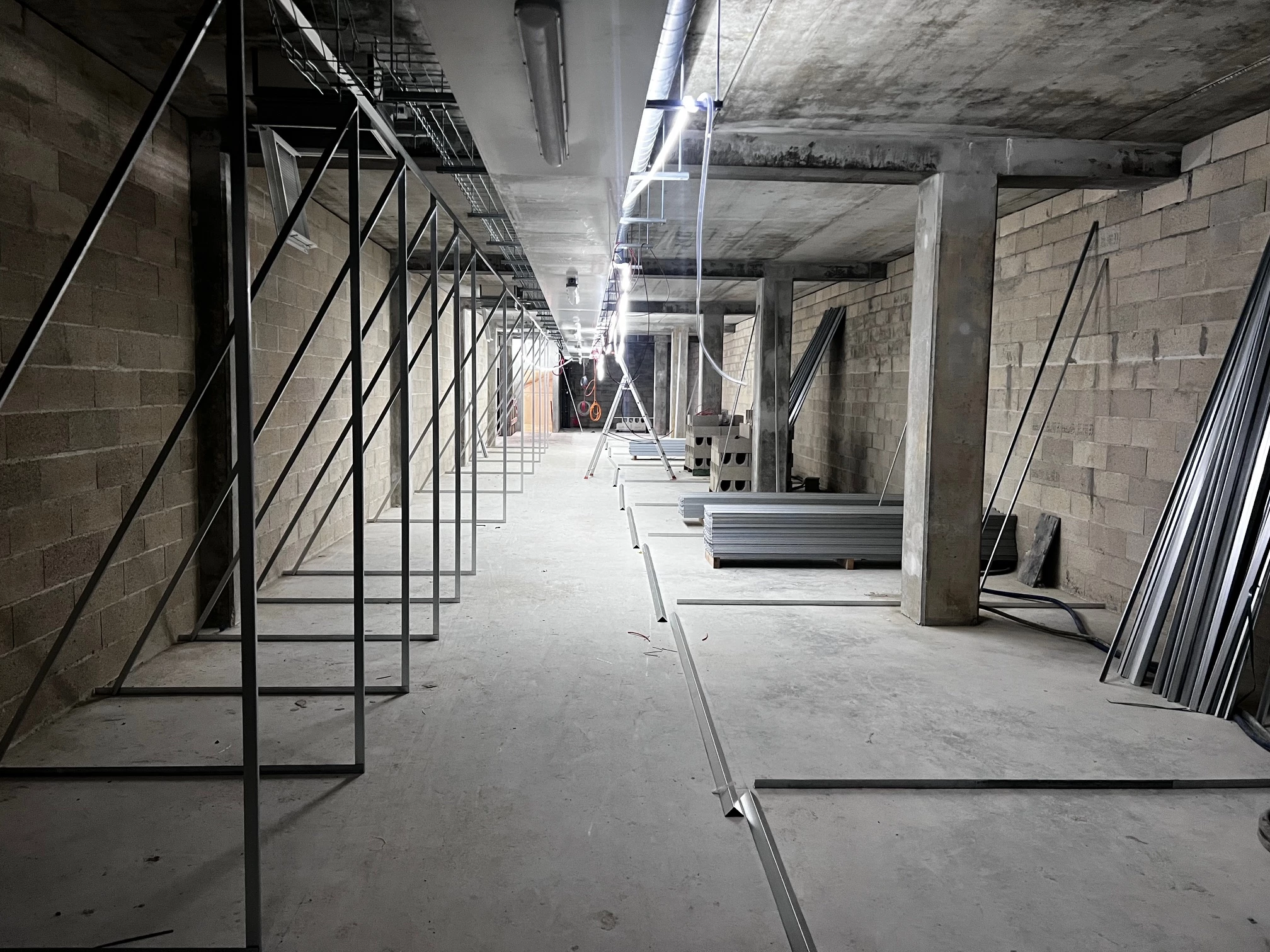 chantier self stockage — BYSENS Agencement