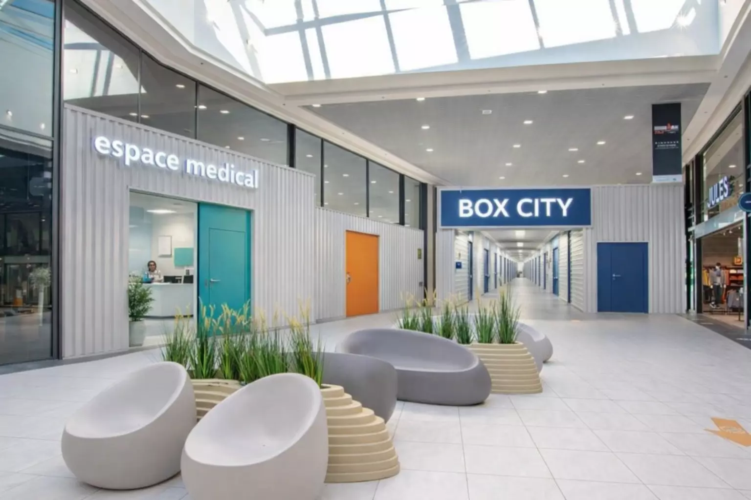 amenagement galerie commerciale — BYSENS Agencement