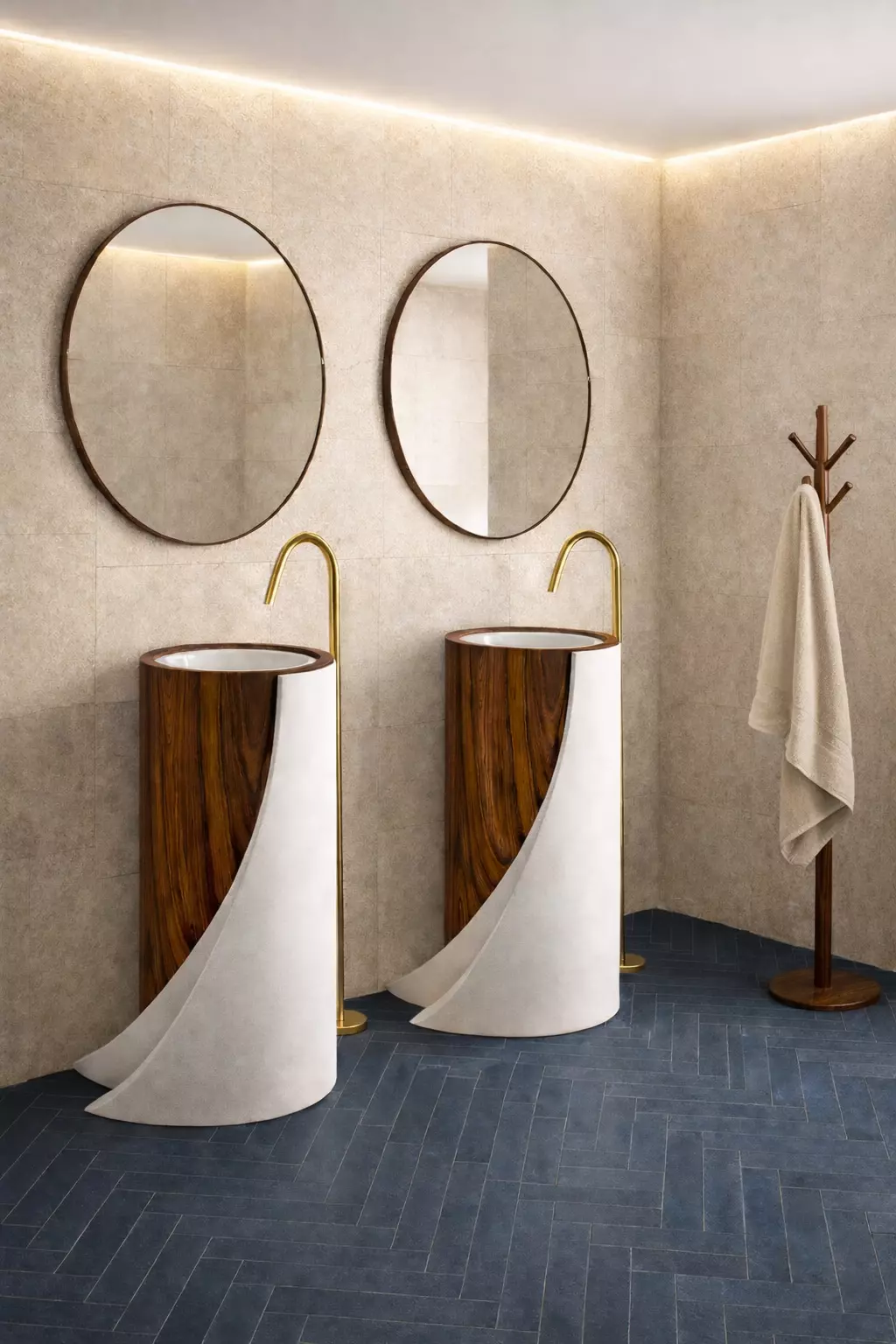 meuble salle de bain Hommage — BYSENS Agencement