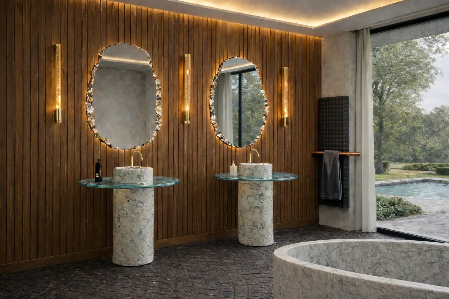 meubles vasques "Aqua" — BYSENS Agencement