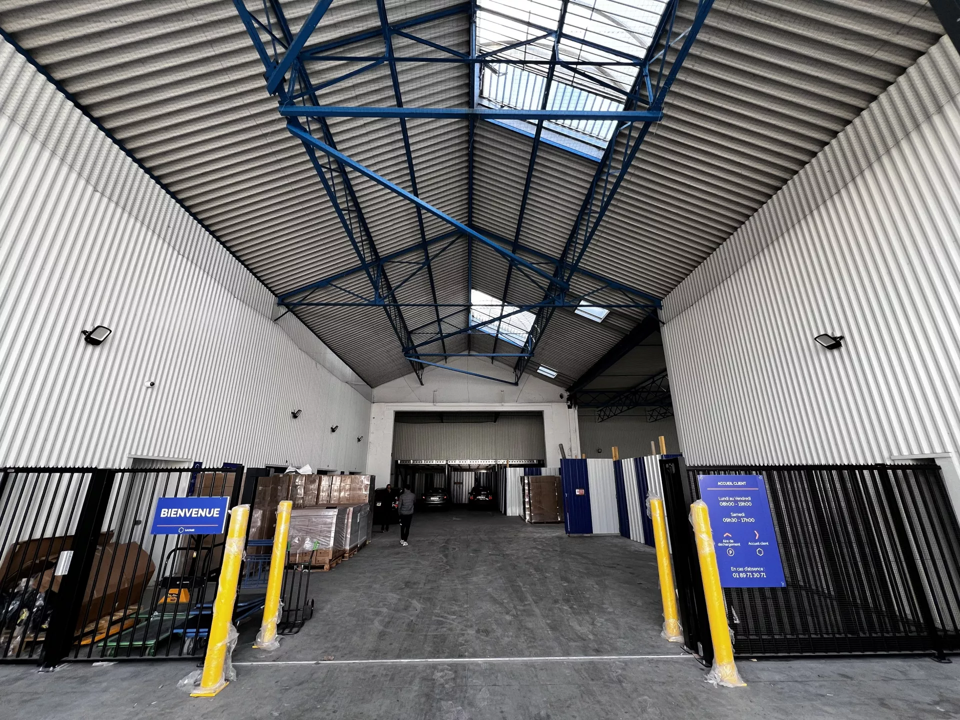 Accueil Lockall Argenteuil — BYSENS Agencement