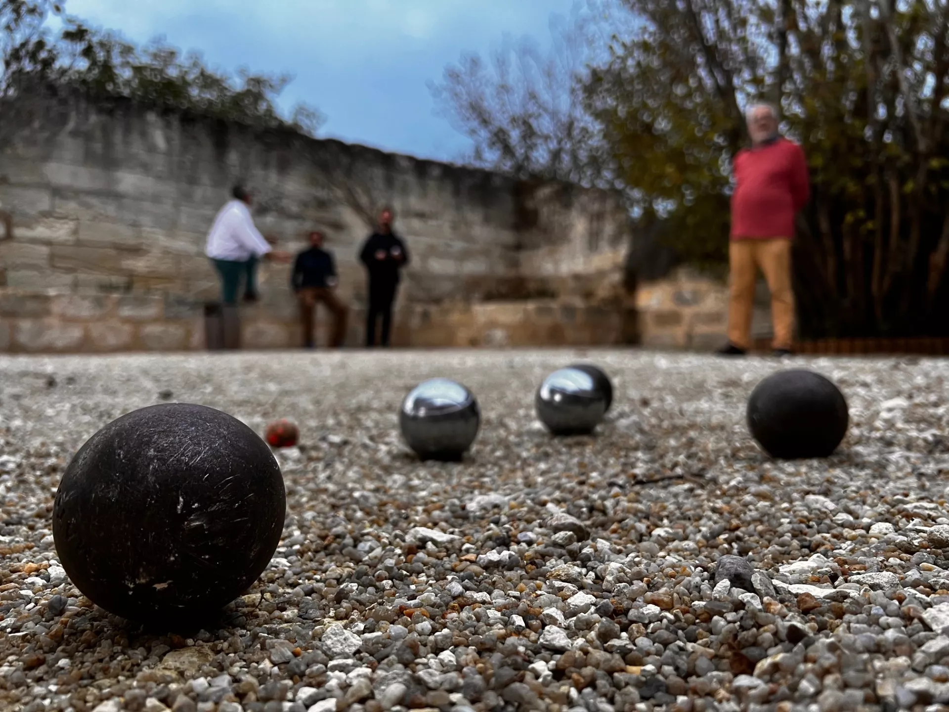 la partie de pétanque — BYSENS Agencement
