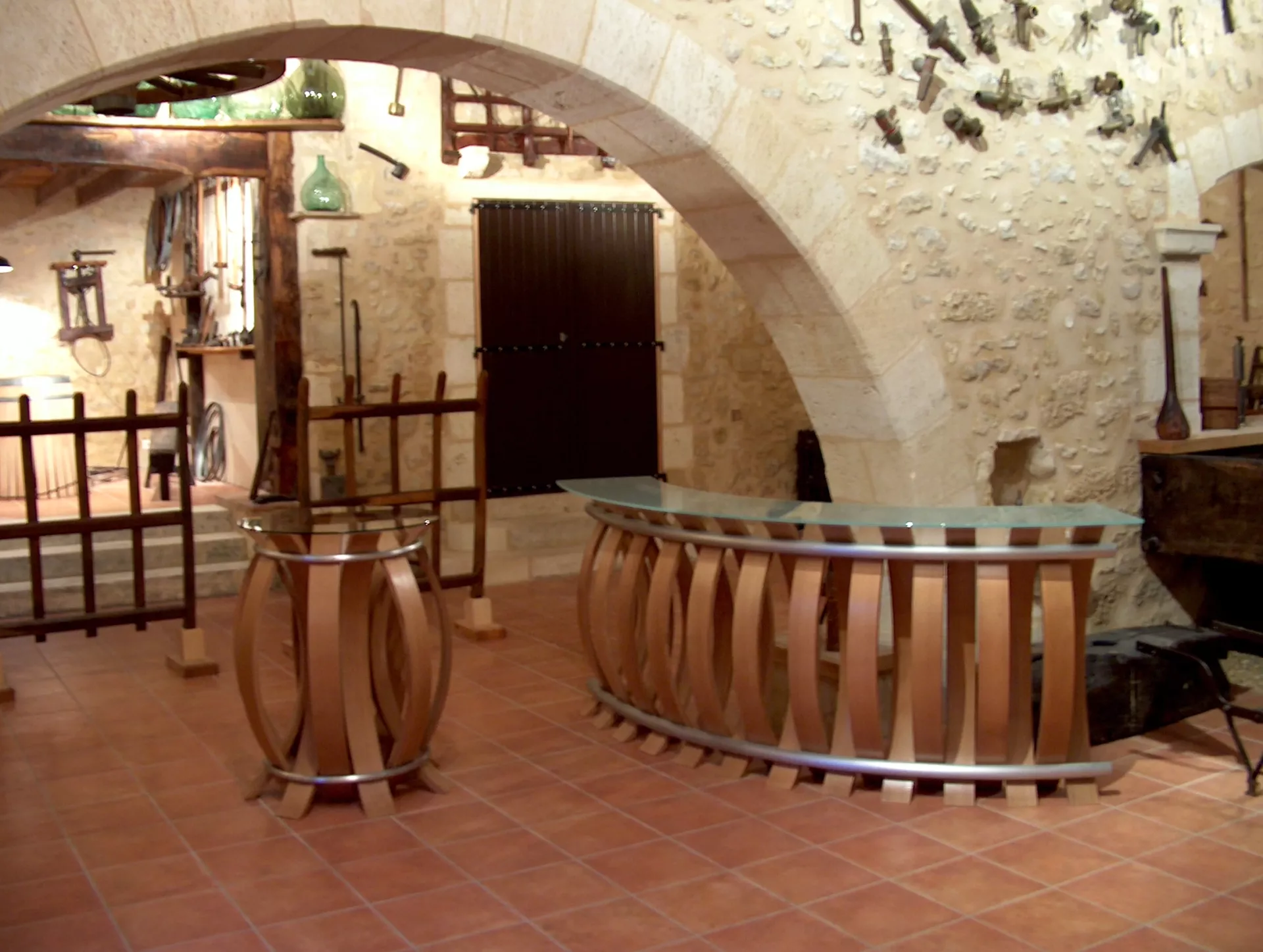 Comptoirs Vinalies — mobilier — BYSENS Agencement