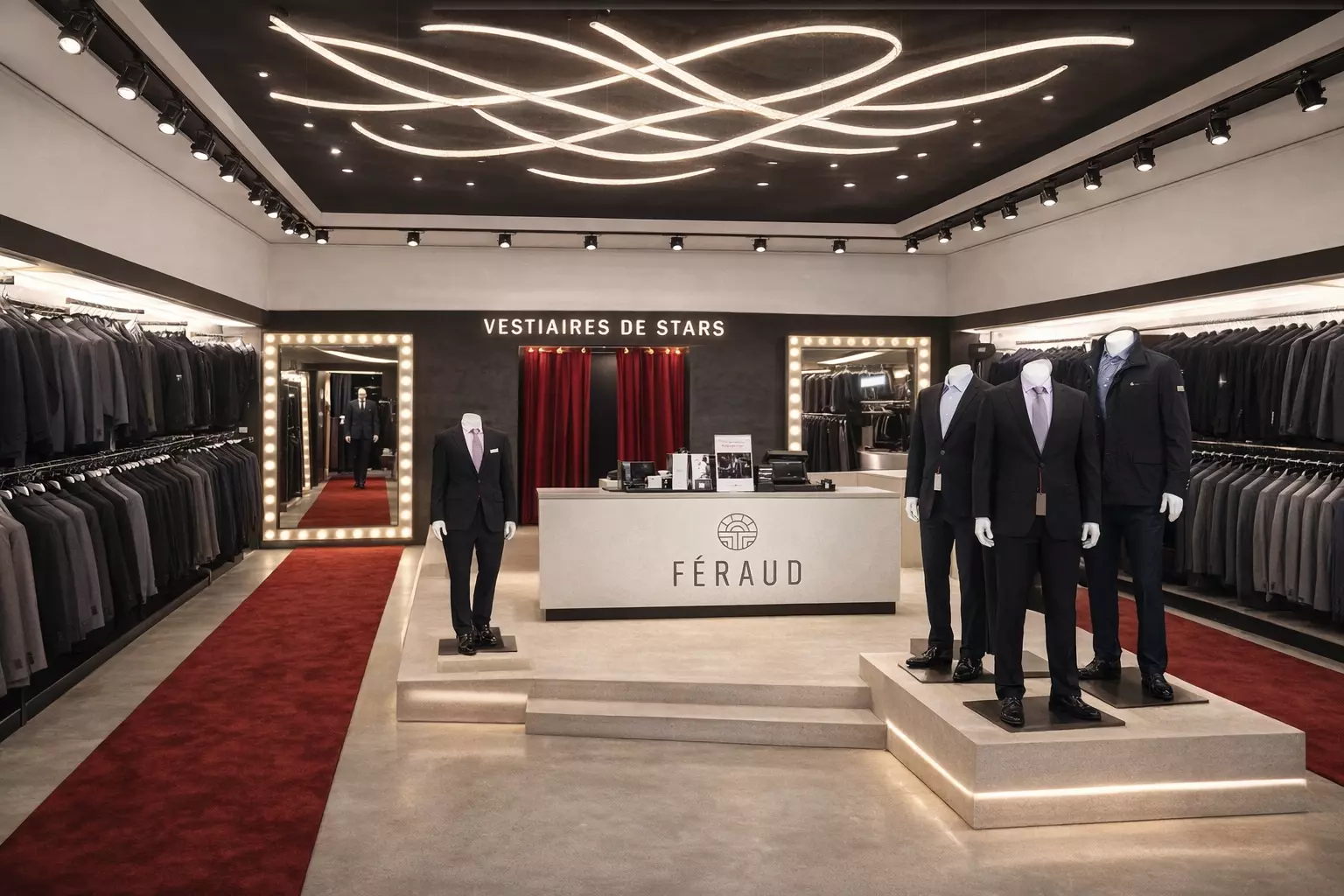 Magasin Feraud — retail — BYSENS Agencement