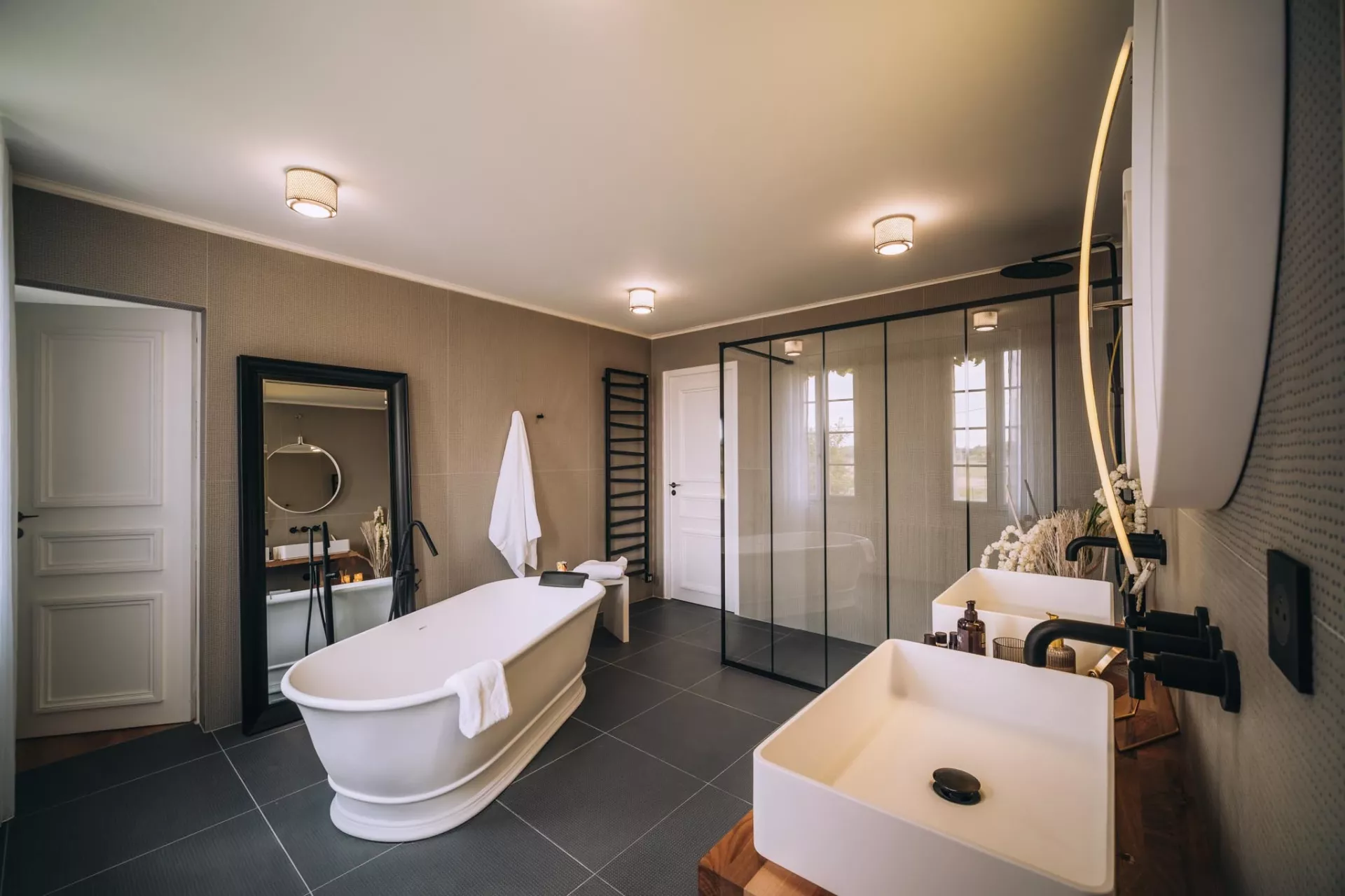 Salle de bain "suite parentale" — BYSENS Agencement
